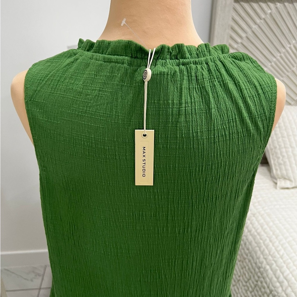Max Studio Green Midi Dress - Picture 4 of 12
